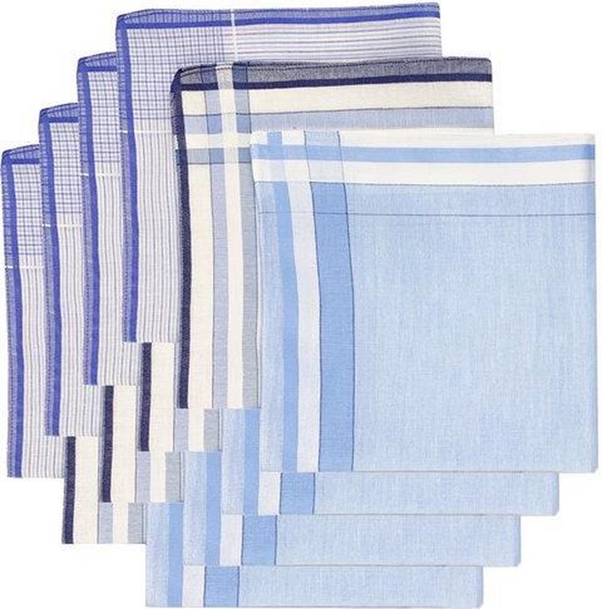 Discrimineren hypothese Ingenieurs Sorprese soft - Luxe heren zakdoeken - 12 stuks - model 15 - Sorprese -  Mode accessoires voor Hem & Haar